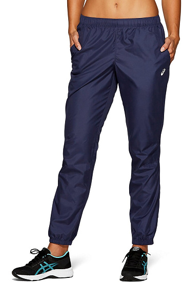 Брюки женские ASICS Silver Woven Peacoat - Фото 1 большая