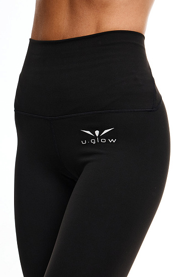 Тайтсы женские UGLOW Full Large Belt Black - Фото 8 большая