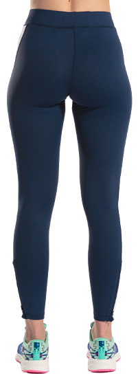 Тайтсы Joma Elite 7 Dark Blue/White - Фото 7 большая