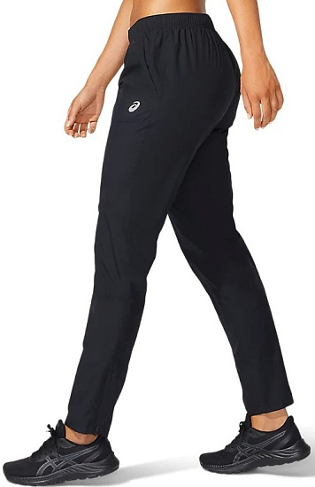 Брюки женские ASICS Core Woven Perfomance Black - Фото 5 большая