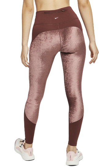 Тайтсы женские Nike Air Dri-FIT Fast Bordo - Фото 2 большая