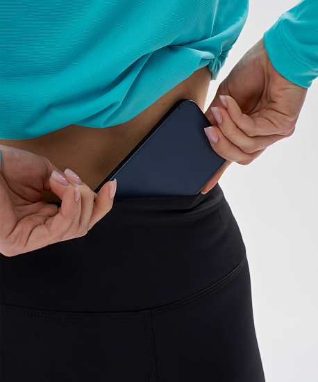 Тайтсы женские Nordski Pro Energy Running Black - Фото 3 большая