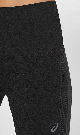Тайтсы женские ASICS Cooling Seamless Capri Performance Black - Фото 5 большая