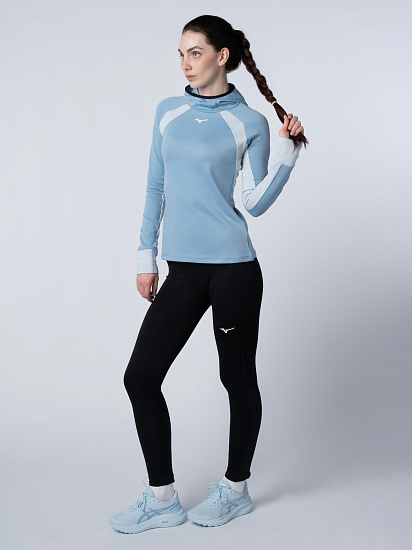 Тайтсы женские Mizuno Warmalite Black - Фото 4 большая