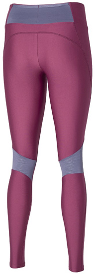 Тайтсы женские Mizuno Actives Violet Quartz - Фото 2 большая