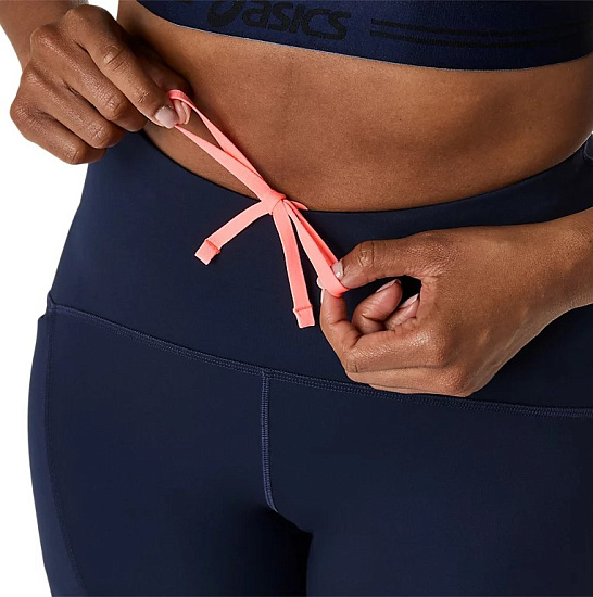 Тайтсы женские ASICS Road High Waist Midnight - Фото 5 большая