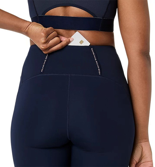 Тайтсы женские ASICS Road High Waist Midnight - Фото 8 большая