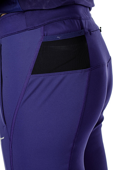 Брюки женские Mizuno Hineri Hybrid BT Т.Син - Фото 9 большая