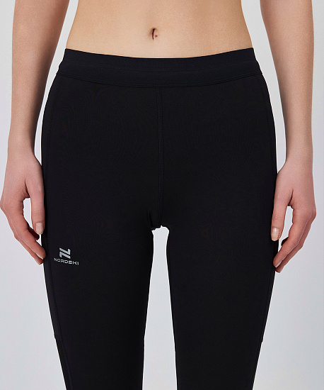 Тайтсы женские Nordski Pro 2.0 Black - Фото 3 большая
