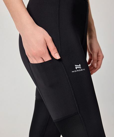 Тайтсы женские Nordski Pro 2.0 Black - Фото 6 большая