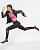 Брюки женские Nike Fast Flsh Gx Black/Vivid Purple - Фото 10 малая