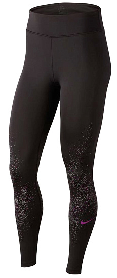 Брюки женские Nike Fast Flsh Gx Black/Vivid Purple - Фото 1 большая