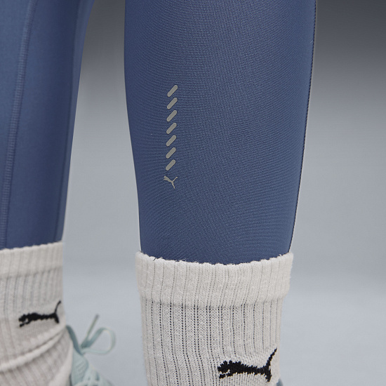Тайтсы женские Puma Run Velocity Fl Dark Indigo - Фото 7 большая