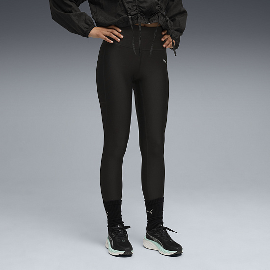 Тайтсы женские Puma Run Ultraform 7/8Th Puma Black - Фото 3 большая