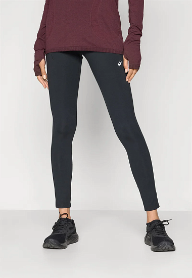 Тайтсы женские ASICS Road Winter High Waist Performance Black - Фото 2 большая