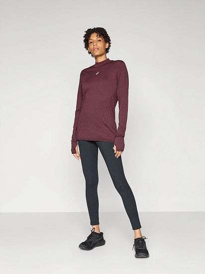 Тайтсы женские ASICS Road Winter High Waist Performance Black - Фото 4 большая