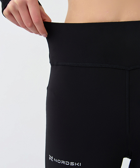 Тайтсы женские Nordski Warm Black - Фото 5 большая