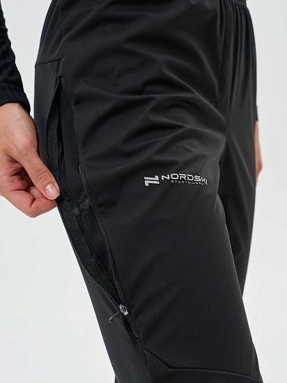 Брюки женские Nordski Pro Tour Black - Фото 8 большая