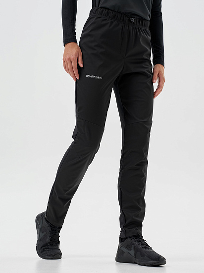 Брюки женские Nordski Pro Tour Black - Фото 4 большая