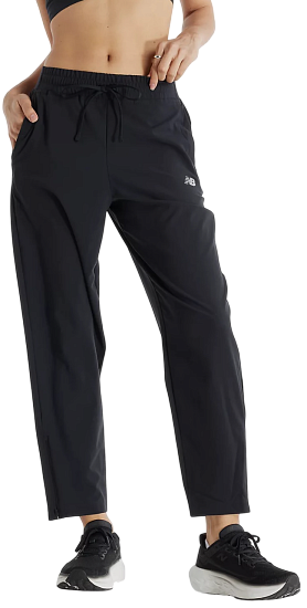 Брюки женские New Balance Sport Essentials Performance Woven Black - Фото 1 большая