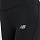 Тайтсы женские New Balance NB Sleek High Rise 25 Black - Фото 7 малая