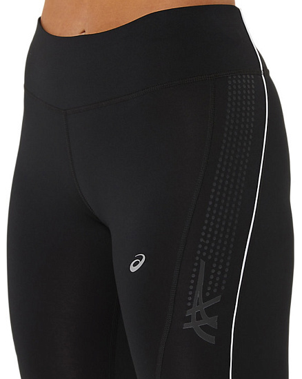 Тайтсы женские ASICS Icon Black - Фото 8 большая