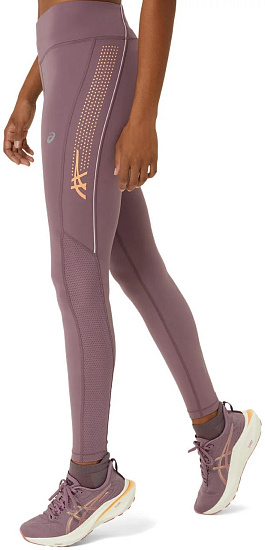 Тайтсы женские ASICS Icon Dusty Mauve/Faded Orange - Фото 4 большая