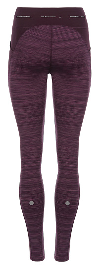 Тайтсы женские ASICS Nagino Run Dark Aubergine Heather - Фото 2 большая