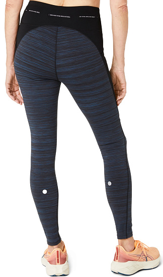 Тайтсы женские ASICS Nagino Run Rich Navy Heather - Фото 2 большая