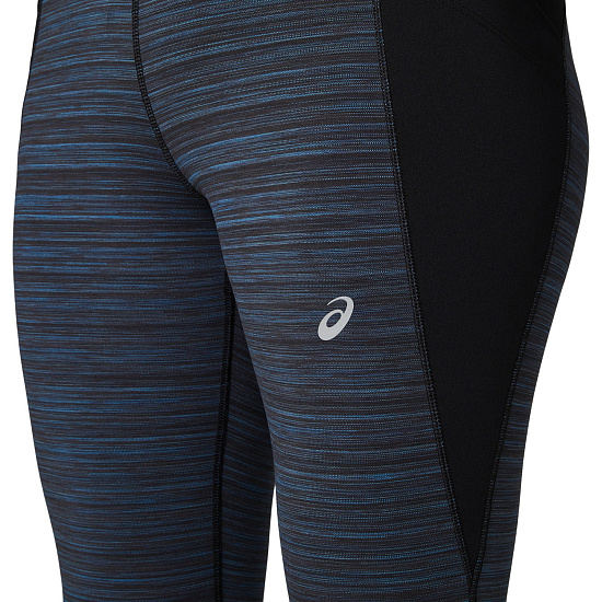 Тайтсы женские ASICS Nagino Run Rich Navy Heather - Фото 4 большая
