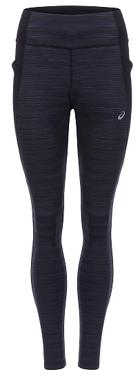 Тайтсы женские ASICS Nagino Run Rich Navy Heather - Фото 1 большая