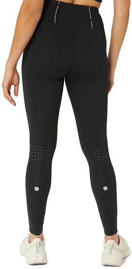 Тайтсы женские ASICS Road High Waist Black - Фото 4 большая