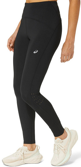 Тайтсы женские ASICS Road High Waist Black - Фото 5 большая
