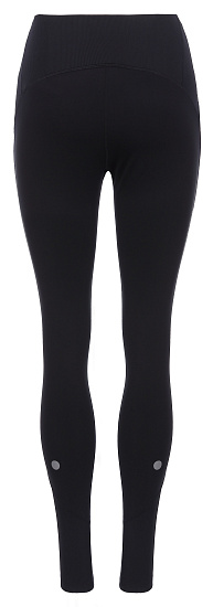 Тайтсы женские ASICS Road Winter High Waist Black - Фото 2 большая