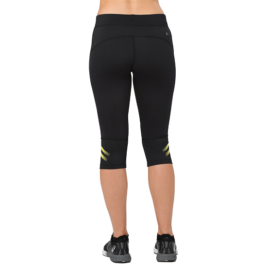 Тайтсы женские ASICS Icon Knee Tight Sulphur Spring - Фото 5 большая