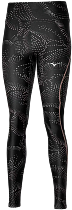 Тайтсы женские Mizuno Active Tights Black/Apricot Ice