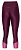 Тайтсы женские Mizuno Core 3/4 Grape Wine - Фото 2 малая