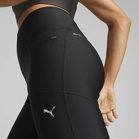 Тайтсы женские Puma Run Ultraform Tight Black - Фото 5 большая