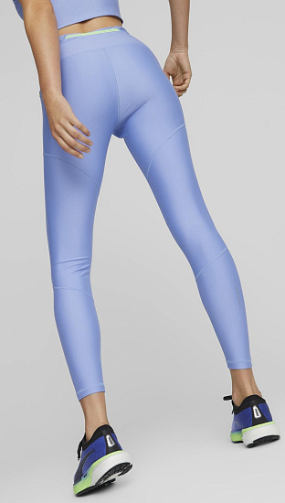 Тайтсы женские Puma Run Ultraform Tight Elektro Purple - Фото 2 большая