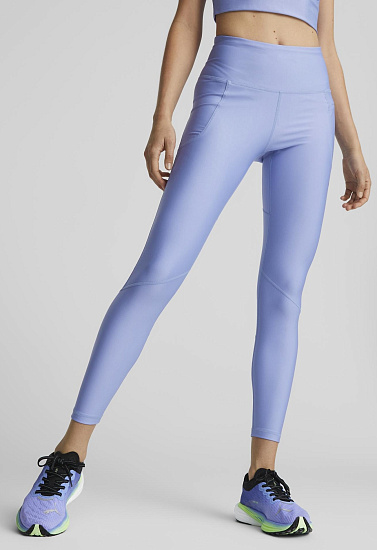 Тайтсы женские Puma Run Ultraform Tight Elektro Purple - Фото 6 большая