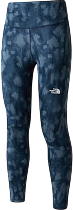 Тайтсы женские The North Face Flex 25in Print Summit Navy Diffused Nature Print