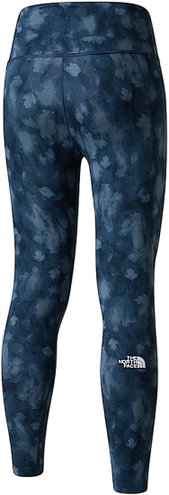 Тайтсы женские The North Face Flex 25in Print Summit Navy Diffused Nature Print - Фото 2 большая