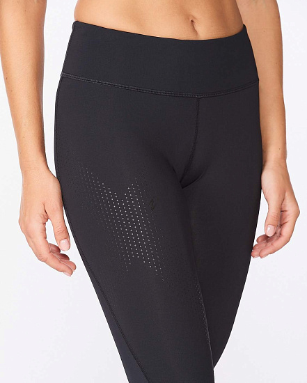 Тайтсы женские 2XU Motion Mid-Rise Compression Black - Фото 6 большая
