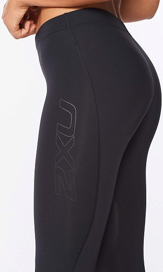 Тайтсы женские 2XU Core Compression Black - Фото 7 большая