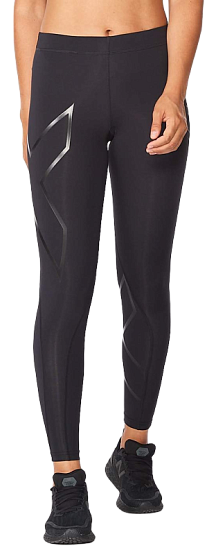 Тайтсы женские 2XU Core Compression Black - Фото 8 большая