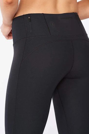 Тайтсы женские 2XU Light Speed Mid-Rise Compression Black - Фото 9 большая