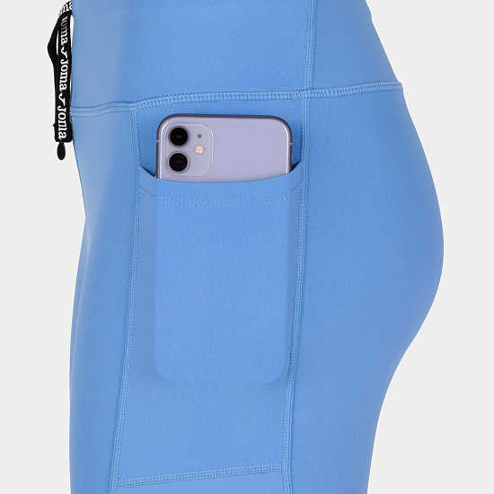 Тайтсы женские Joma Urban Street Blue - Фото 4 большая