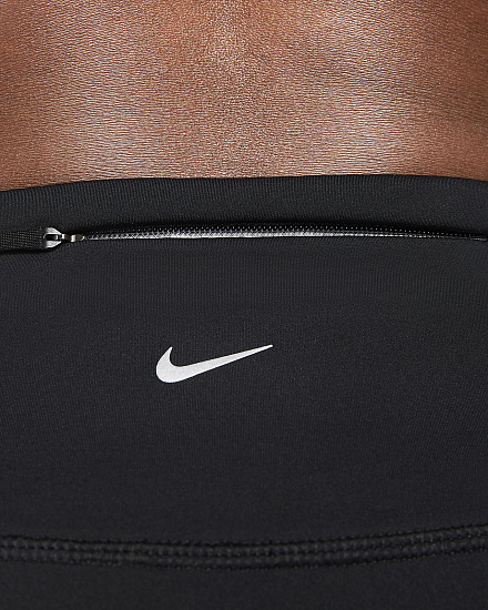 Тайтсы женские Nike Epic LX Black/Reflective Silver - Фото 7 большая
