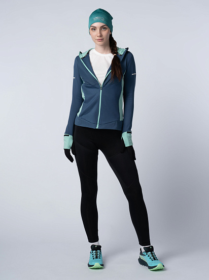 Тайтсы женские Mizuno Therm Chrg Bt Black - Фото 5 большая