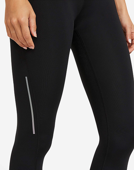 Тайтсы женские Nike Epic Faster 7/8 Black/Gunsmoke - Фото 6 большая